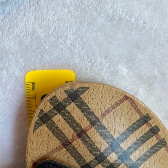 Burberry Wooden Slide Sandals - Picture 11 of 12